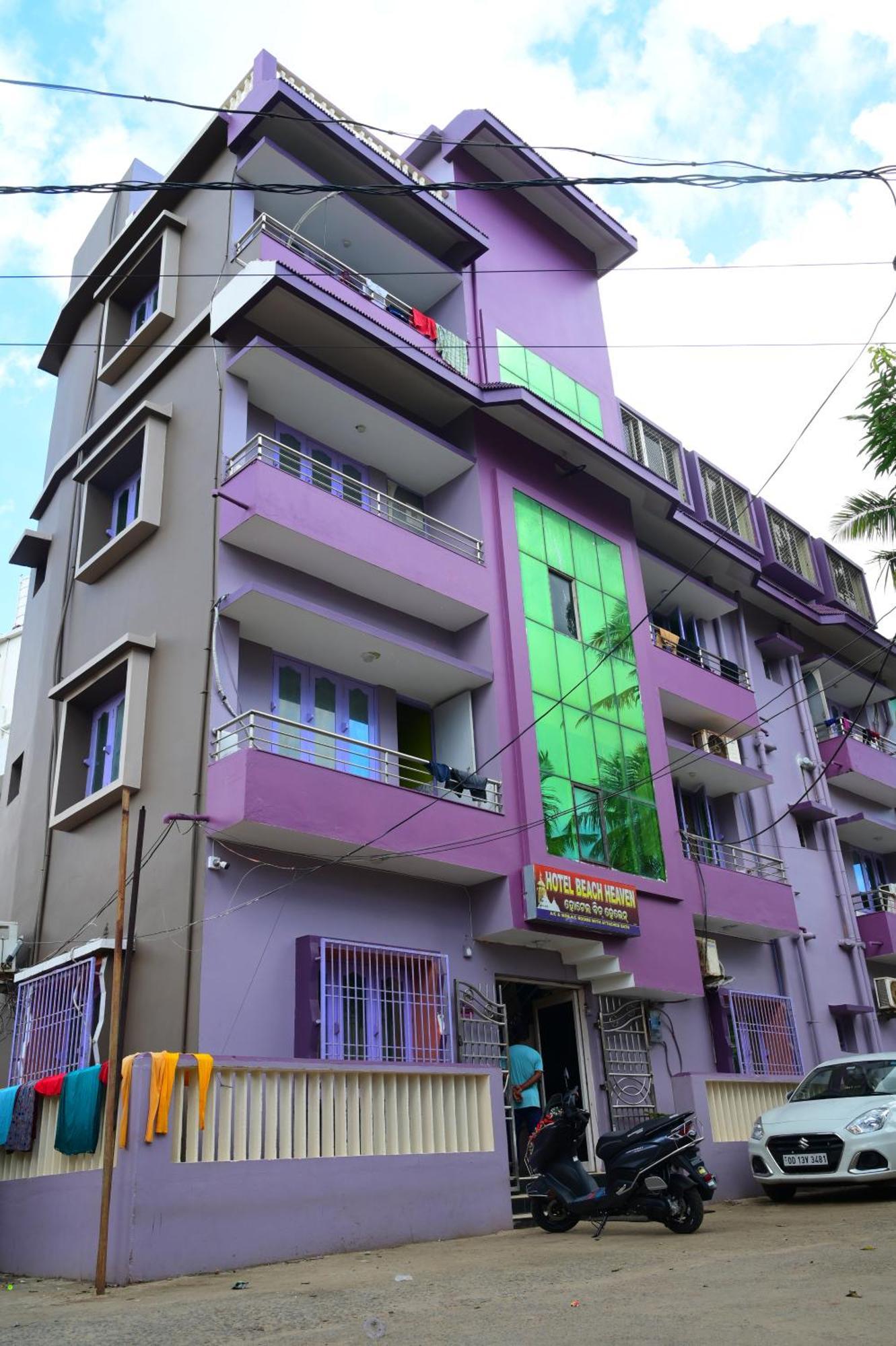 Mor Hotel Beach Heaven-স্বর্গদ্বার গোল্ডেন বিচ এবং মন্দিরের কাছে হোটেল বিচ হেভেন- Near Golden Beach & Temple Best Selling & Best Choice Of Travellers Puri Εξωτερικό φωτογραφία