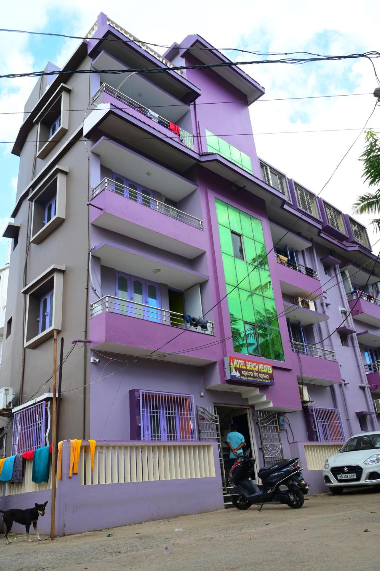 Mor Hotel Beach Heaven-স্বর্গদ্বার গোল্ডেন বিচ এবং মন্দিরের কাছে হোটেল বিচ হেভেন- Near Golden Beach & Temple Best Selling & Best Choice Of Travellers Puri Εξωτερικό φωτογραφία